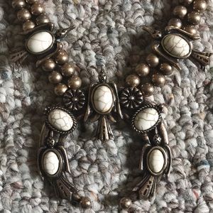 Squash Blossom Indian Necklace